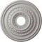 Ekena Millwork Orleans Ceiling Medallion (Canopies up to 4 5/8"), 17 5/8"OD X 3 5/8"ID X 1 7/8"P, Ultra Pure White CM17OLUWF - alternate 1